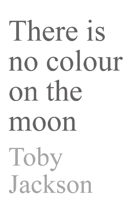 Book cover for There is No Colour on the Moon