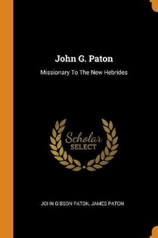 Cover of John G. Paton