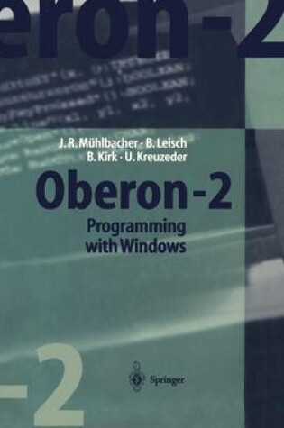 Cover of Oberon-2 Programming with Windows