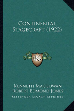 Cover of Continental Stagecraft (1922)