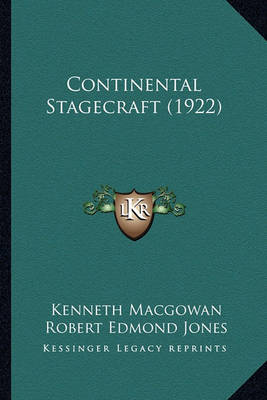 Book cover for Continental Stagecraft (1922)