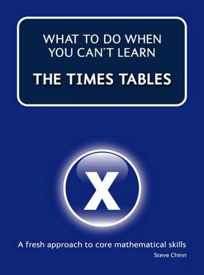 Book cover for What to Do When You Can't Do the Times Tables