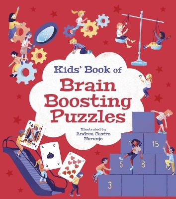 Book cover for Kids' Book of Brain Boosting Puzzles