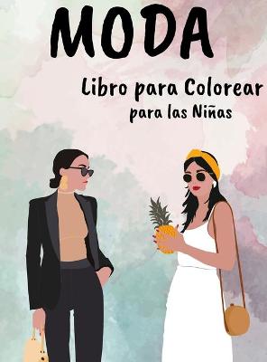 Book cover for Moda Libro para Colorear para las Niñas
