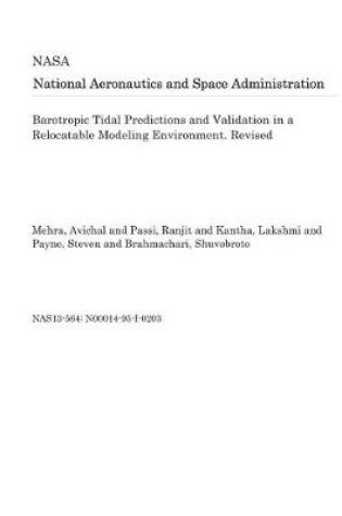 Cover of Barotropic Tidal Predictions and Validation in a Relocatable Modeling Environment. Revised