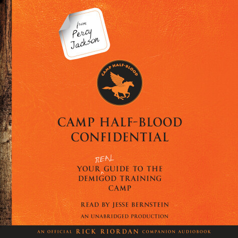 Book cover for From Percy Jackson: Camp Half-Blood Confidential