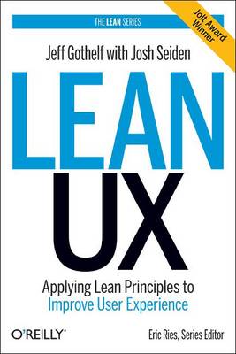 Book cover for Lean UX