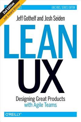 Book cover for Lean UX