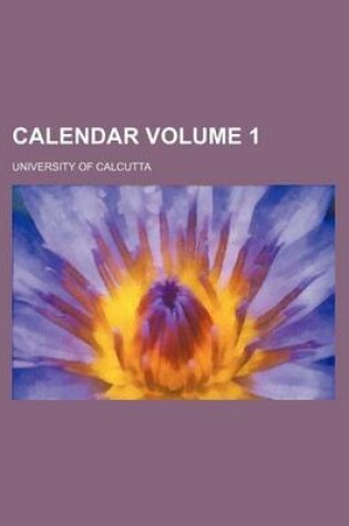 Cover of Calendar Volume 1