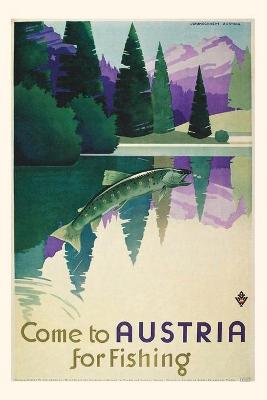 Cover of Vintage Journal Come to Austria for Fishing