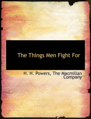 Book cover for The Things Men Fight for