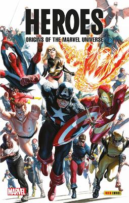 Book cover for Heroes: Origins Of The Marvel Universe