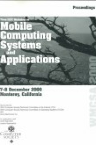 Cover of 3rd IEEE Workshop on Mobile Computing Systems and Applications (Wmcsa '00)