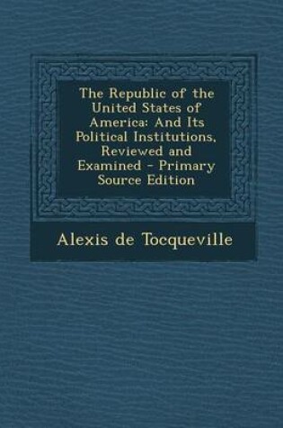 Cover of The Republic of the United States of America