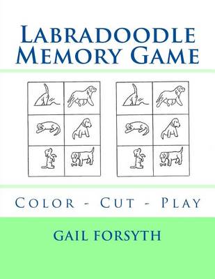 Book cover for Labradoodle Memory Game