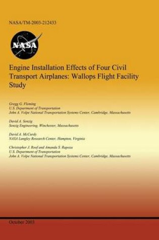 Cover of Engine Installation Effects of Four Civil Transport Airplanes