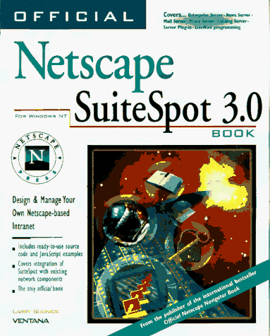 Book cover for Official Netscape Suitespot 3.0 Book