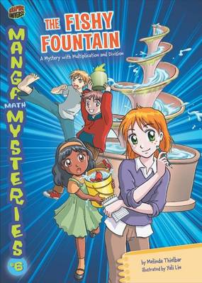 Book cover for #6 the Fishy Fountain: A Mystery with Multiplication and Division