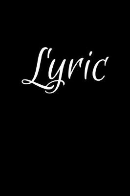 Book cover for Lyric