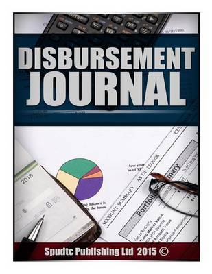 Book cover for Disbursement Journal