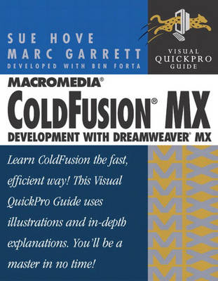 Book cover for Macromedia ColdFusion MX Development with Dreamweaver MX