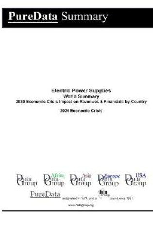Cover of Electric Power Supplies World Summary