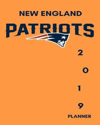 Book cover for New England Patriots 2019 Planner