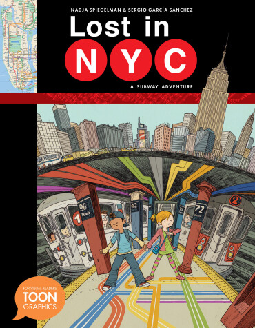 Book cover for Lost in NYC: A Subway Adventure