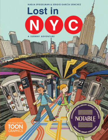 Book cover for Lost in NYC: A Subway Adventure