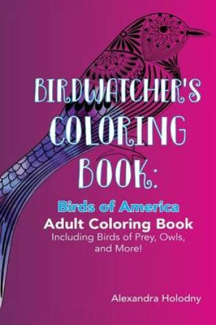Cover of Birdwatcher's Coloring Book