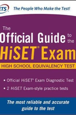 Cover of The Official Guide to the HiSET® Exam