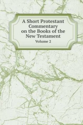 Cover of A Short Protestant Commentary on the Books of the New Testament Volume 2