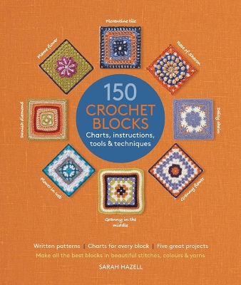 Book cover for 150 Crochet Blocks