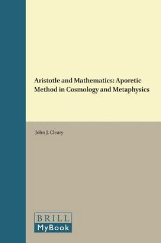 Cover of Aristotle and Mathematics