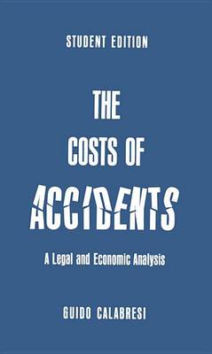 Cover of Cost of Accidents