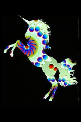 Book cover for Green Star Swirl Unicorn