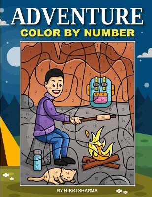 Book cover for Adventure Color By Number