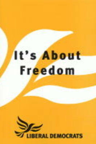 Cover of It's About Freedom