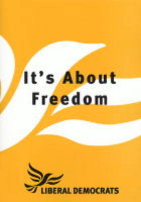 Book cover for It's About Freedom