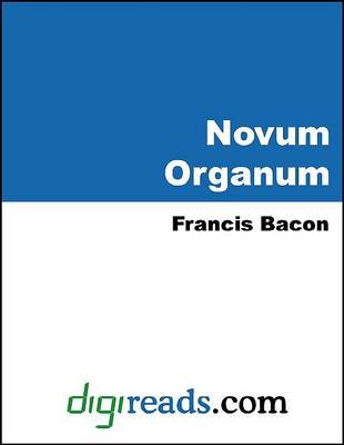 Book cover for Novum Organum