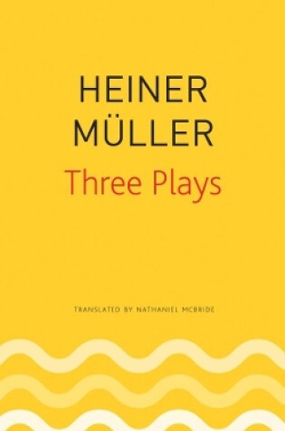 Cover of Three Plays