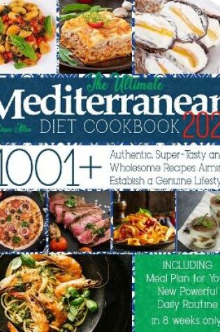 Cover of Mediterranean Diet Cookbook 2021-2022