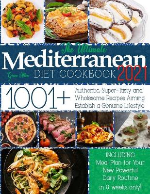 Book cover for Mediterranean Diet Cookbook 2021-2022