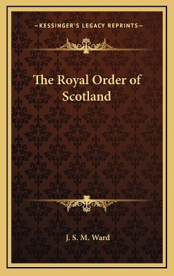 Book cover for The Royal Order of Scotland