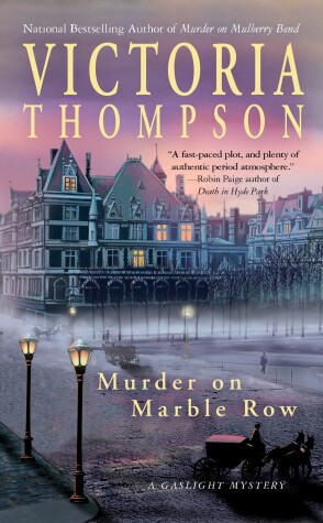 Cover of Murder on Marble Row