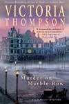 Book cover for Murder on Marble Row
