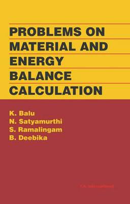 Book cover for Problems on Material and Energy Balance Calculation