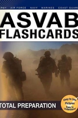 Cover of ASVAB Armed Services Vocational Aptitude Battery Flashcards