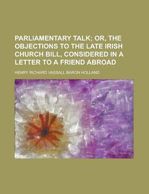 Book cover for Parliamentary Talk