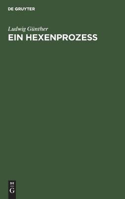 Book cover for Ein Hexenprozess